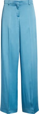 Stella McCartney Satin Straight Leg Pants