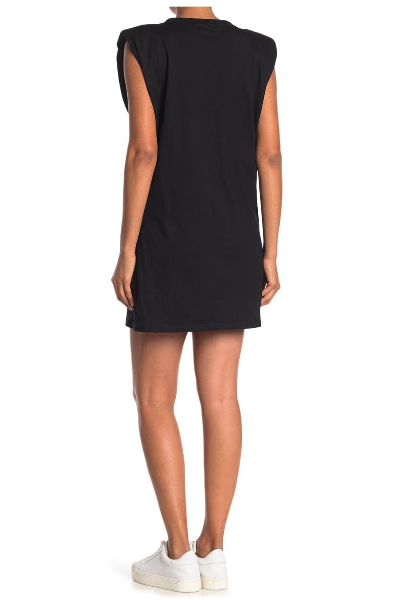 ONE ONE SIX Shoulder Pad Jersey Knit Shift Dress, Alternate, color, 