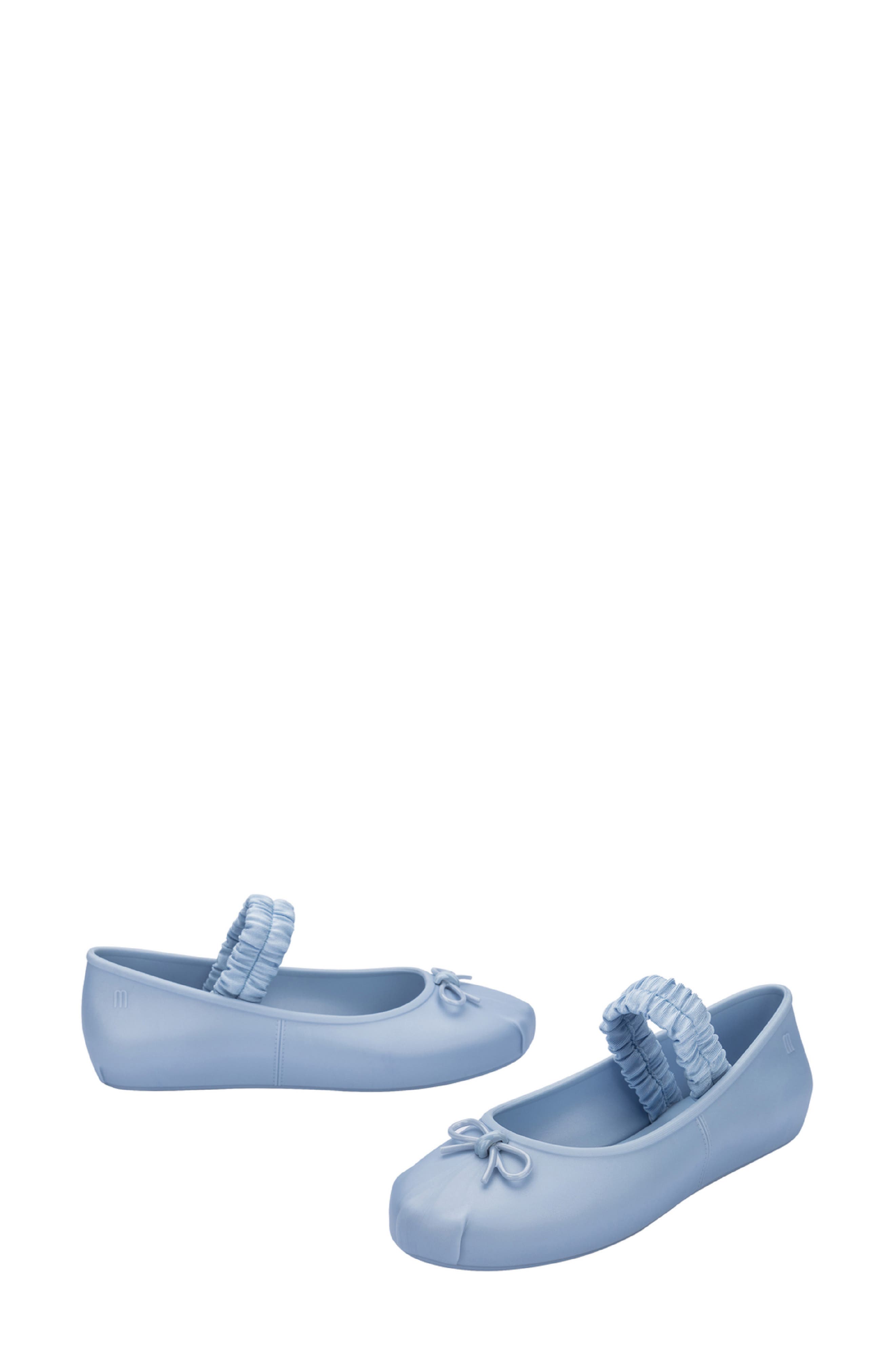 Sophie Scrunch Mary Jane Flat, Alternate, color, METALLIC BLUE