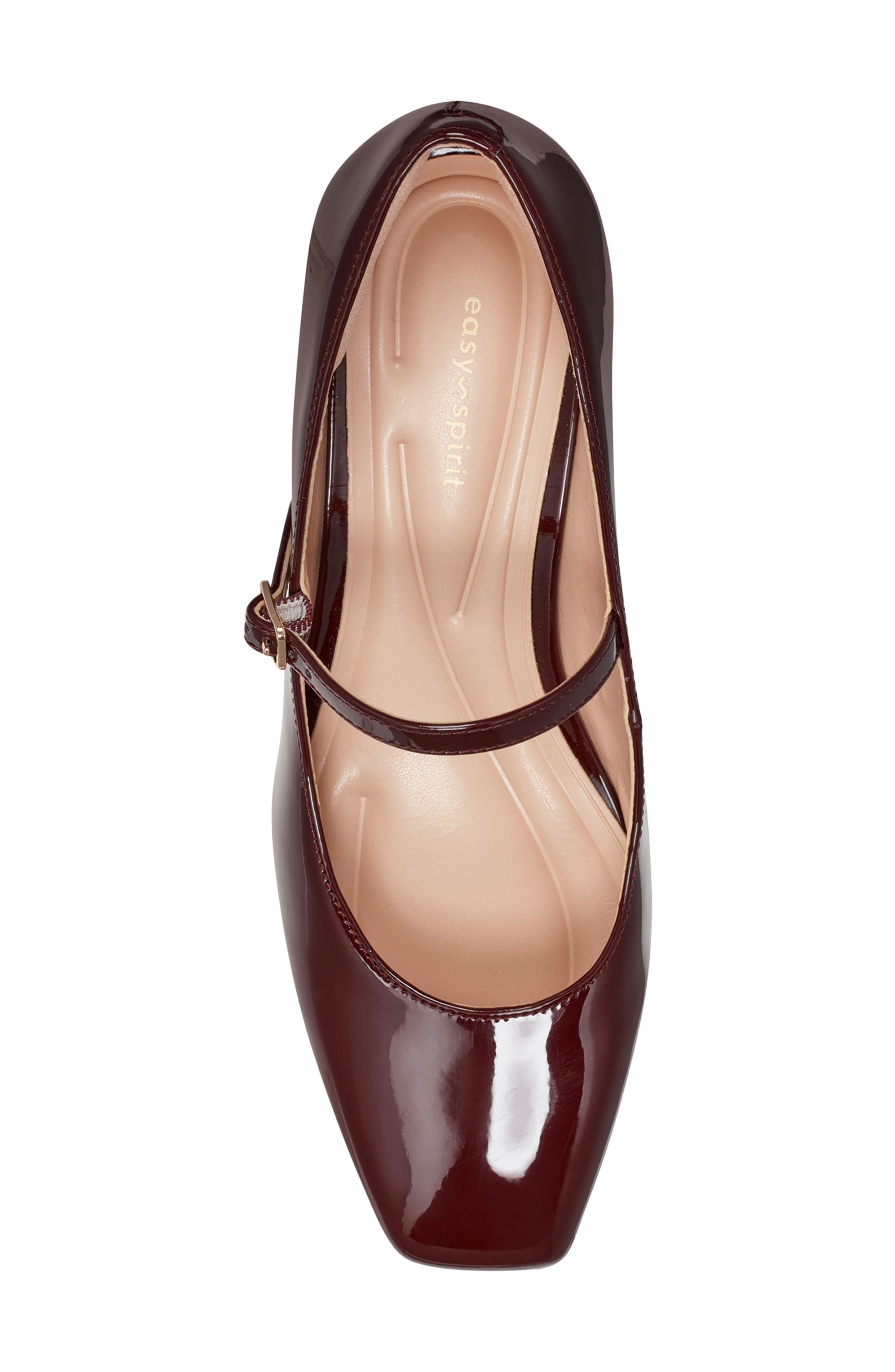 Marlay Mary Jane Pump, Alternate, color, DARK RED