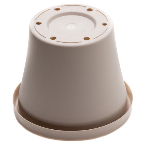 Bloem 14 Inch Terra Pot Planter, Pebble Stone Beige In Sand