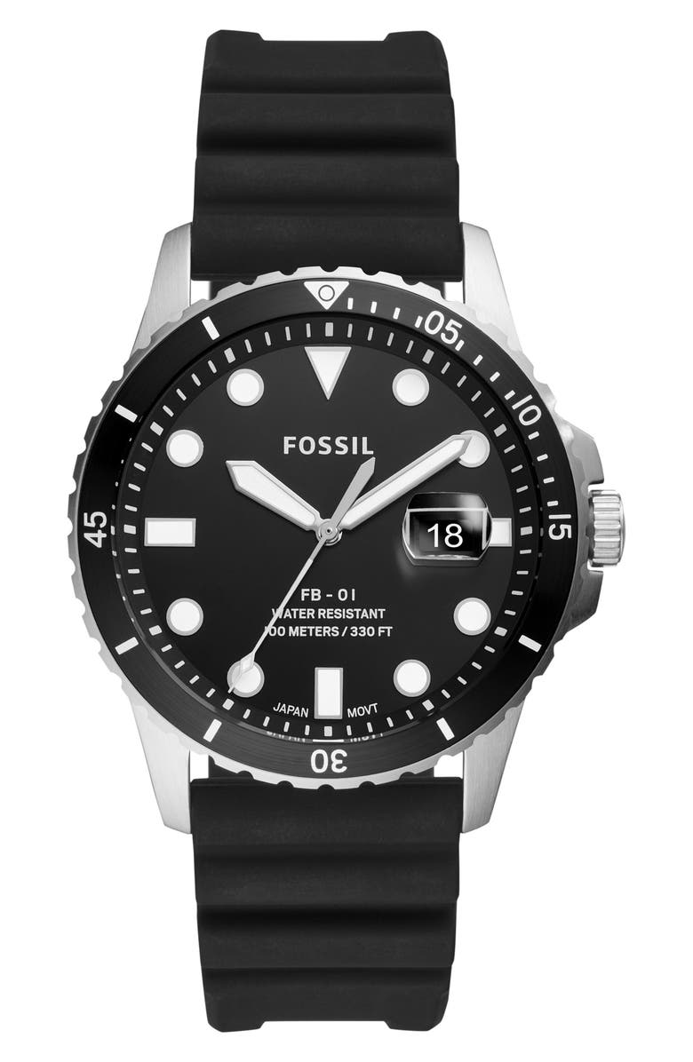 Fossil FB-01 Bracelet Watch, 42mm, Main, color,