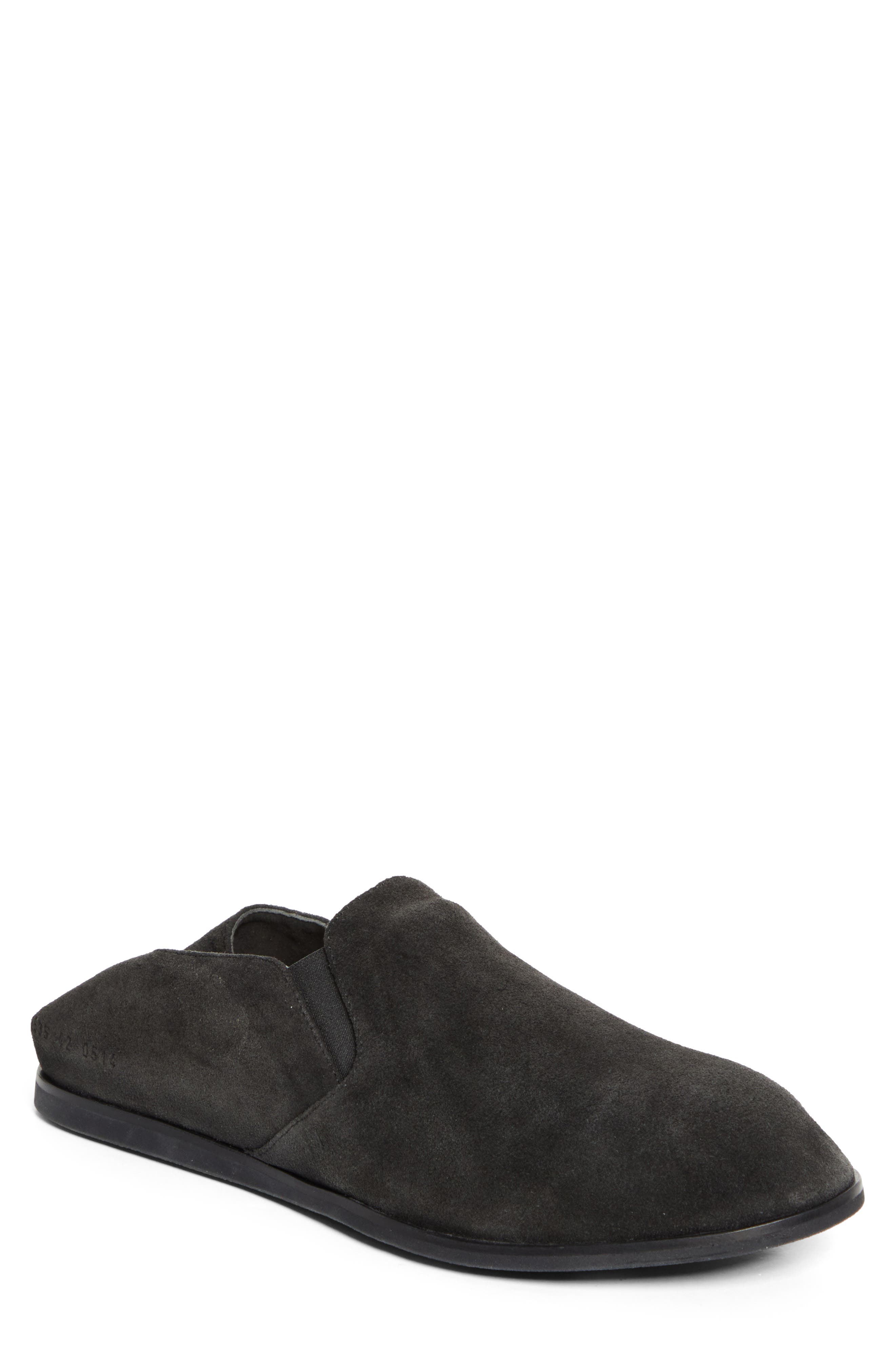 Common Projects Slipper Shoe, Main, color, Off Black