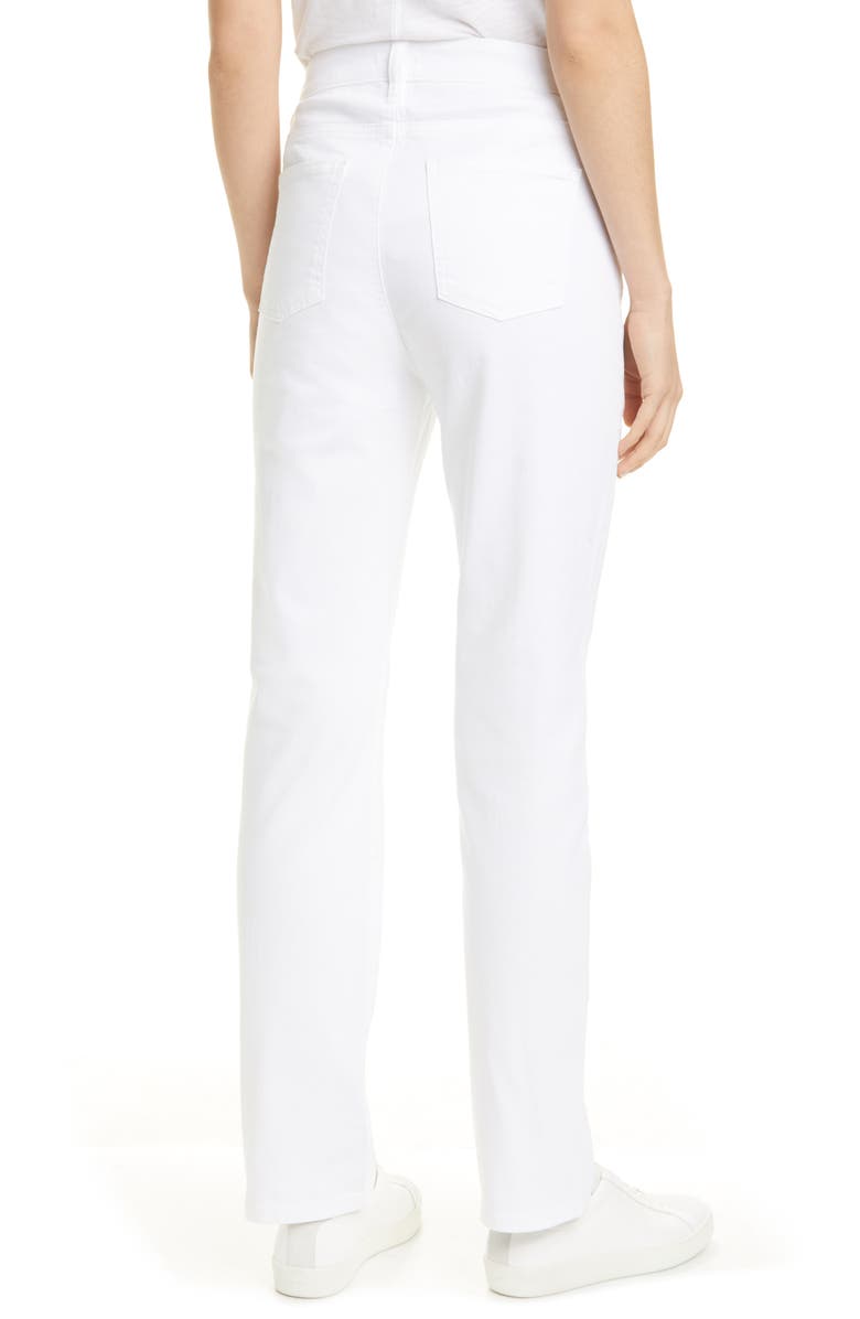 Eileen Fisher High Waist Organic Cotton Jeans, Alternate, color,