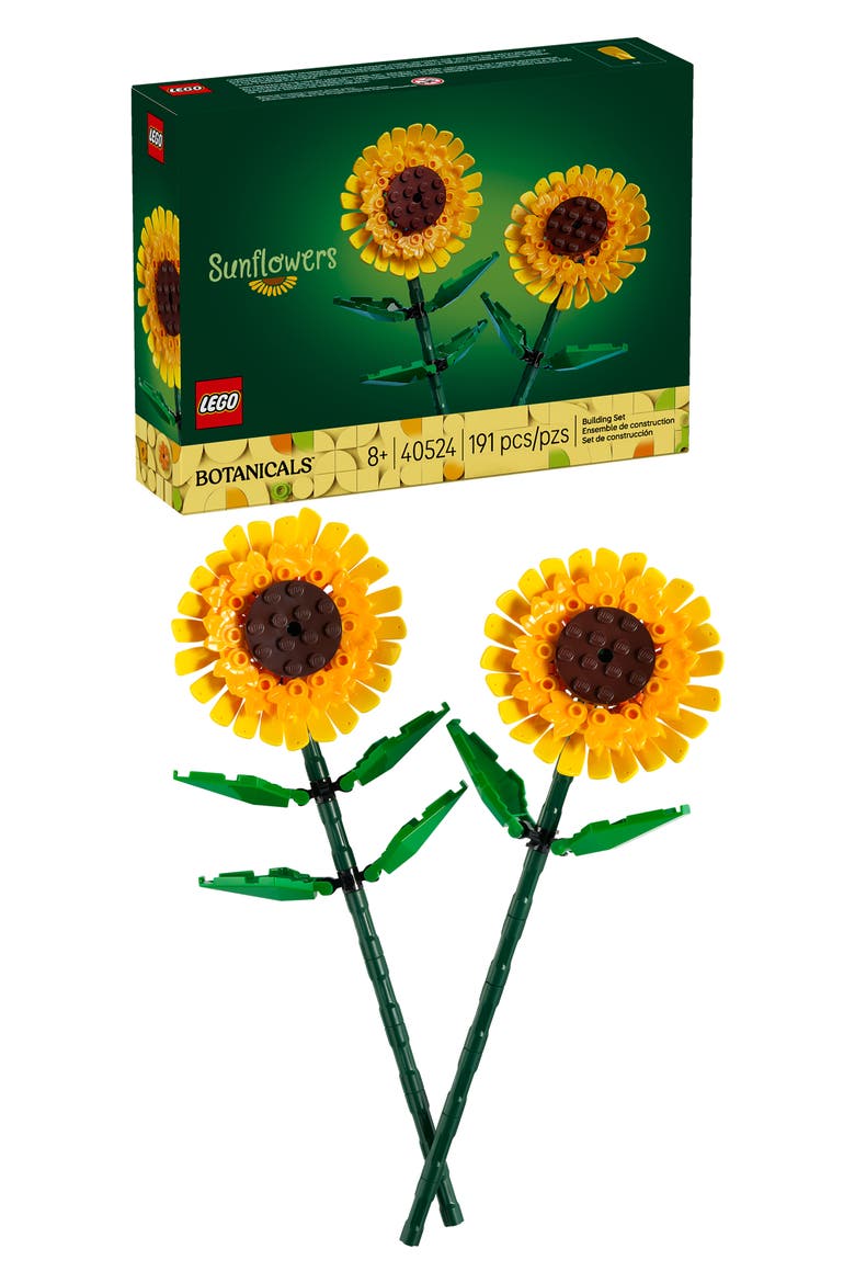Sunflowers Building Set 40524, Alternate, color, MULTI
