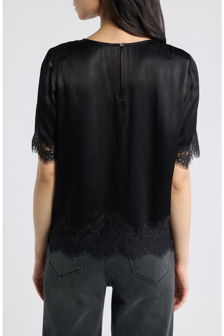 Sonora Lace Trim Top, Alternate, color, BLACK