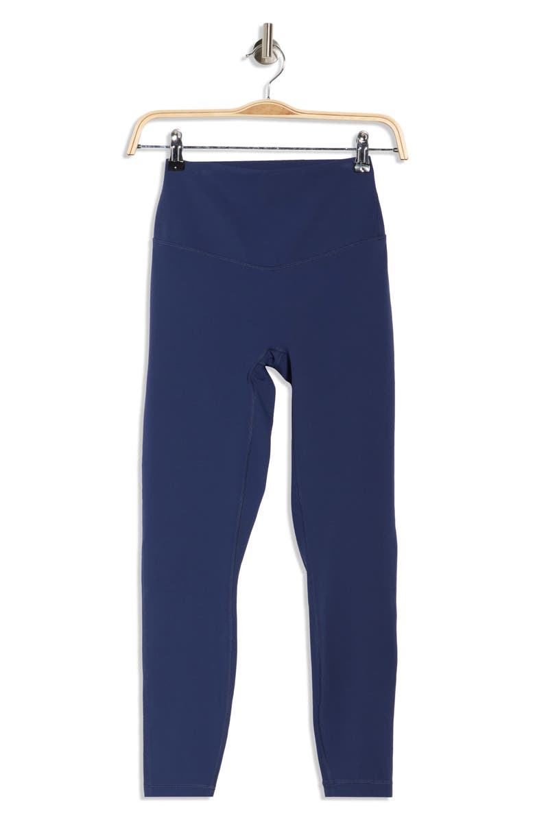 YOGALICIOUS Everyday Flex High Waist Ankle Leggings, Main, color, Naval Blue