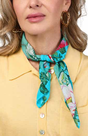 SAACHI Serene Bloom Floral Print Scarf