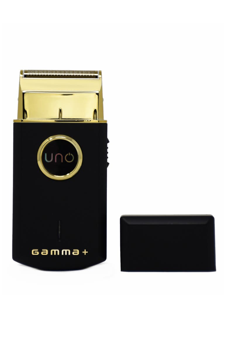 Uno Men's Single Foil Shaver with Cap, Main, color, BLACK