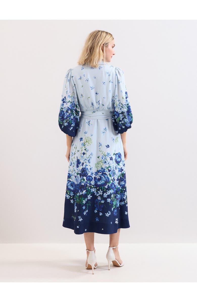 Phase Eight Noella Shirt Dress, Alternate, color, Pale Blue