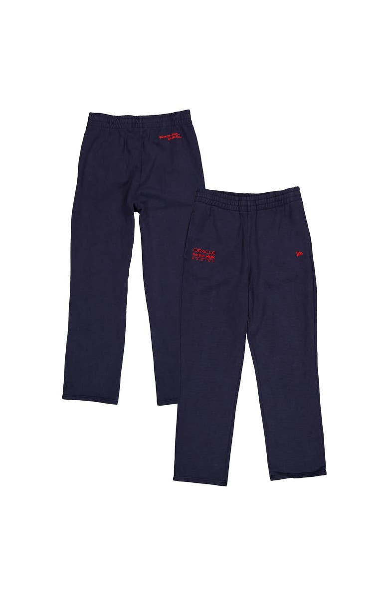 New Era Men's New Era Navy Red Bull Racing Straight Leg Joggers, Alternate, color,