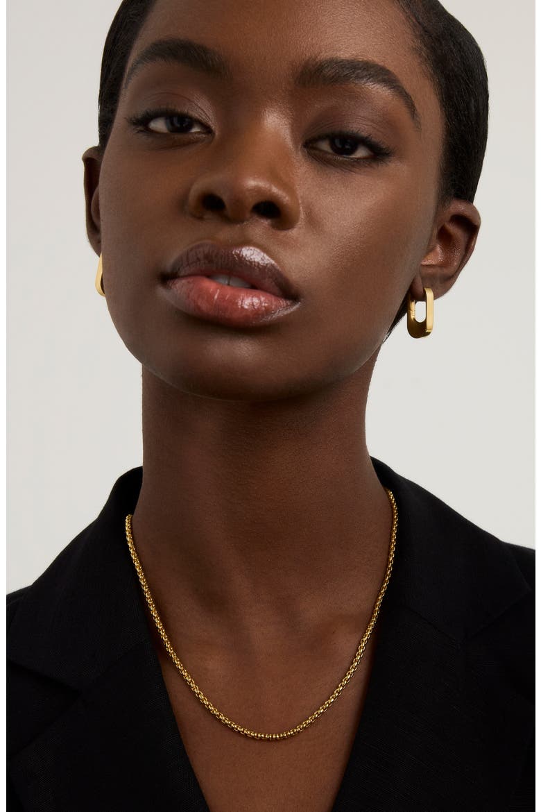 Mini Tokyo Chain Necklace, Alternate, color, GOLD