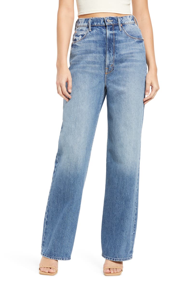 Tunnel Vision High Waist Wide Leg Jeans, Main, color, TAKE ME HIGHER