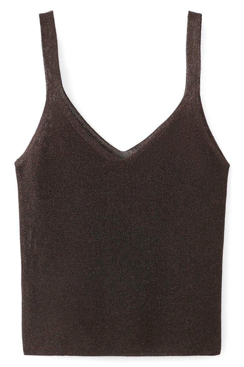 Sweater Tank, Alternate, color, CHOCOLATE