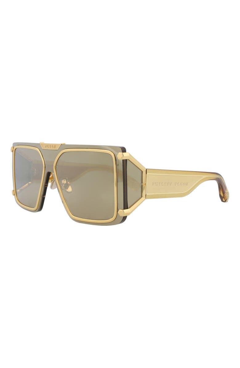 PHILIPP PLEIN 99mm Shield Sunglasses, Alternate, color,