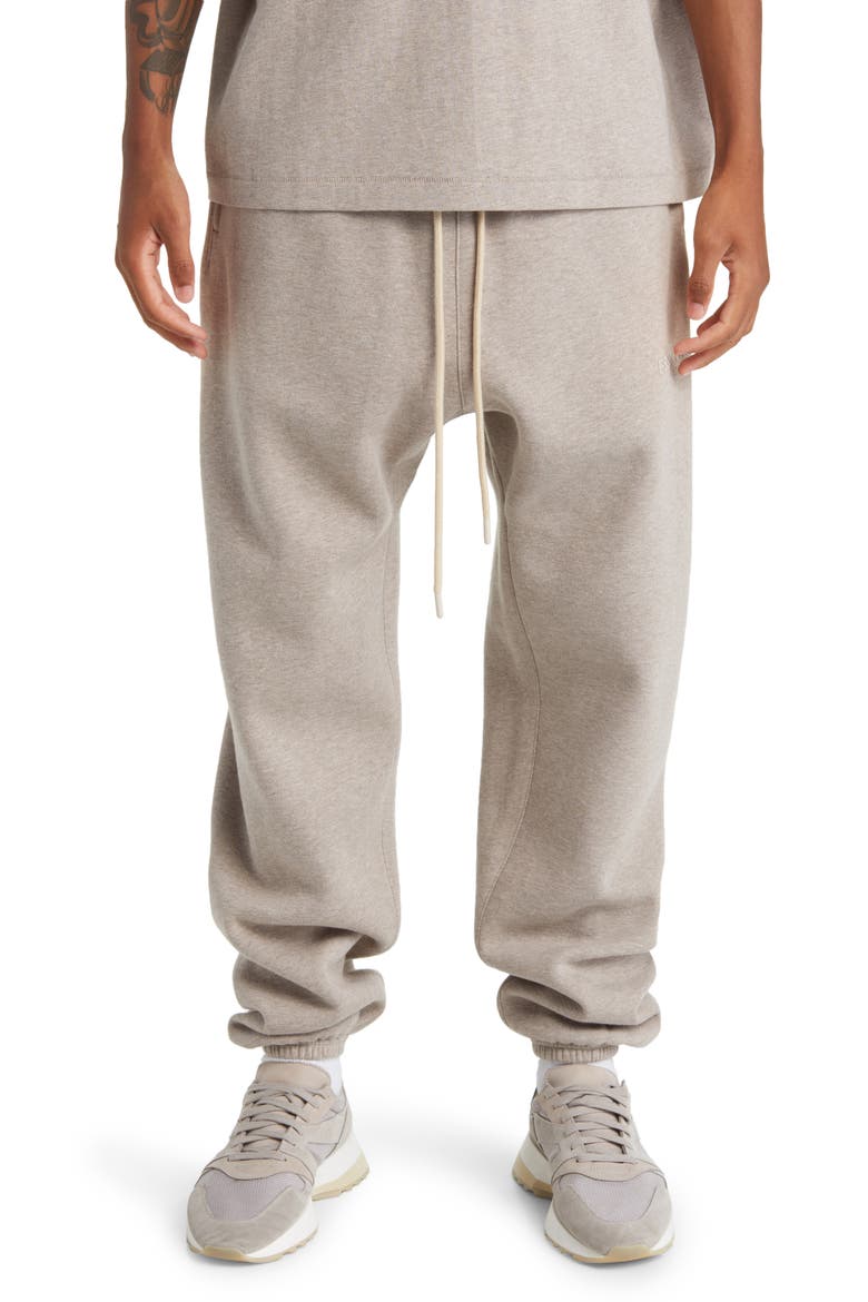 Essential Sweatpants, Main, color, CORE HEATHER