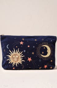 Elizabeth Scarlett Celestial Velvet Everyday Pouch