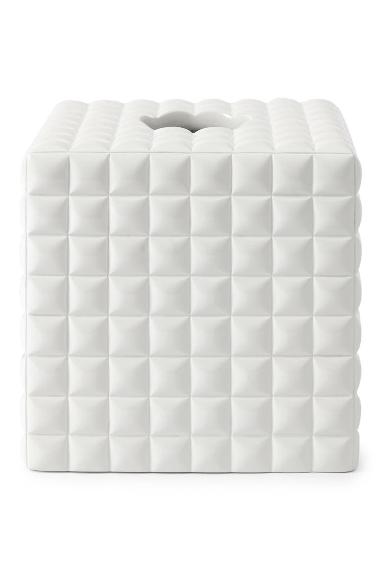 Piazza Tissue Holder, Main, color, WHITE
