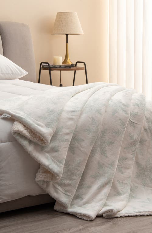 Woven & Weft Reversible Faux Shearling Throw Blanket