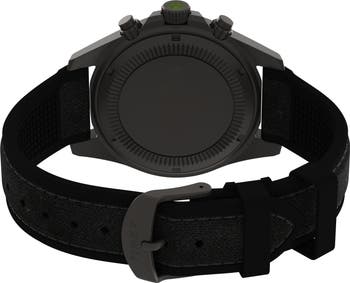 Expedition North<sup>®</sup> Field Chronograph Mixed Media Strap Watch, 43mm