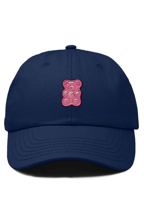 Pink Gummy Embroidered Casual Cap