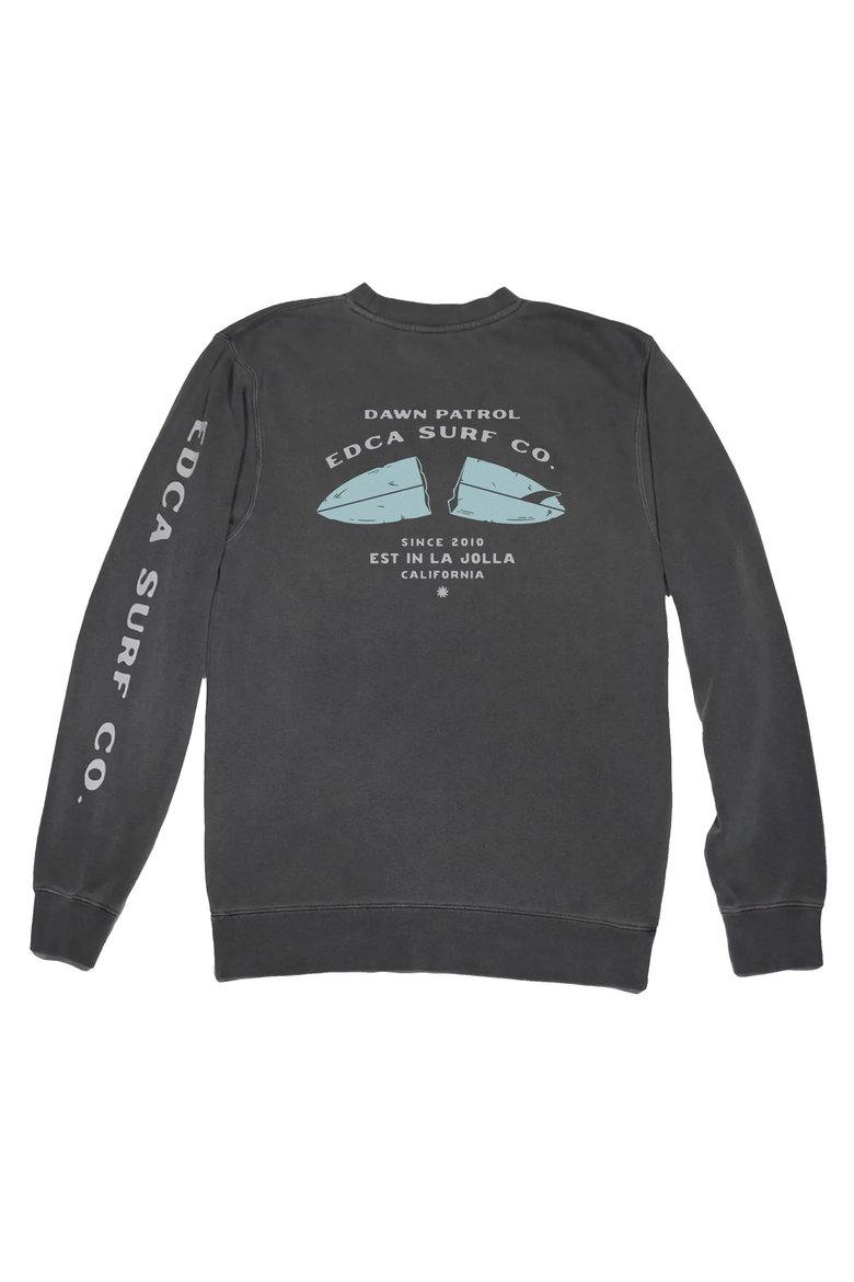 Beater Board Crewneck Sweatshirt, Alternate, color, Grey