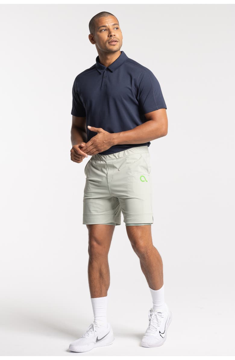 AVI Momentum Pickleball Shorts, Main, color, Sage