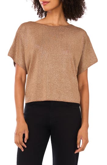 Halogen ® Shine Dolman Sleeve Sweater In Neutral