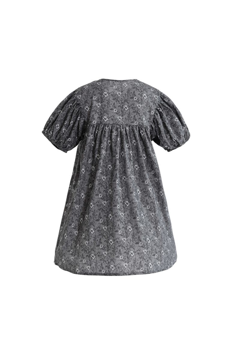 Floral Lace Dress, Alternate, color, Grey