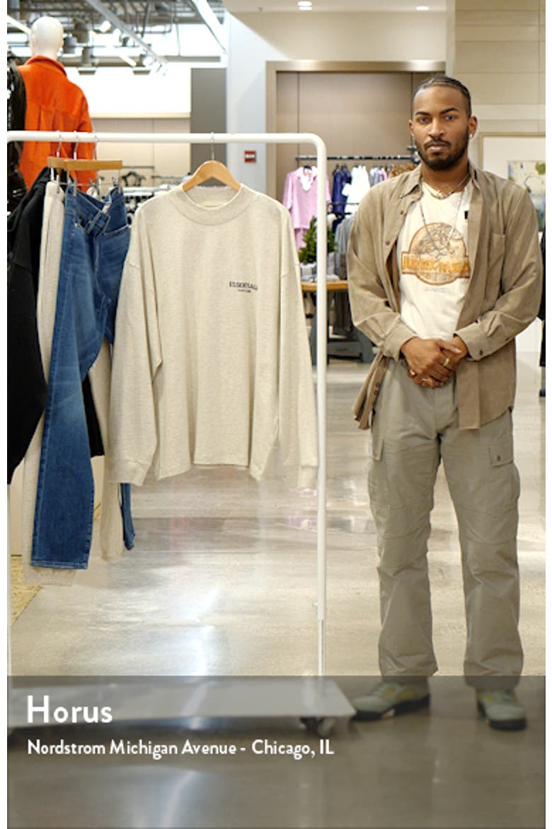 Essentials Logo Long Sleeve T-Shirt video