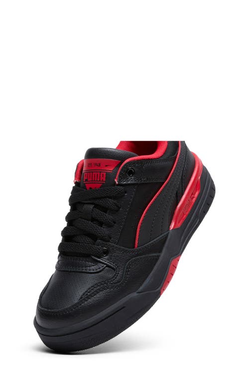 Puma Kids' Rebound Retro Low Top Sneaker In Black