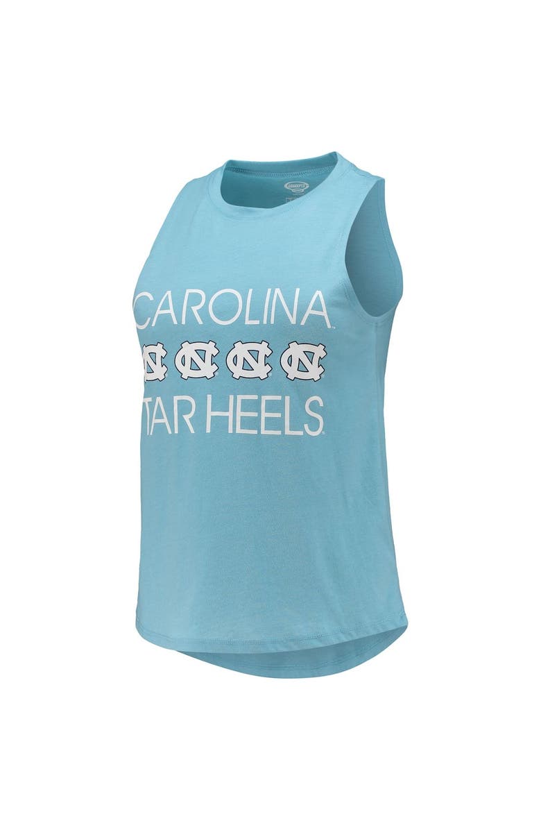 CONCEPTS SPORT Women's Concepts Sport Navy/Carolina Blue North Carolina Tar Heels Tank Top & Pants Sleep Set, Alternate, color,