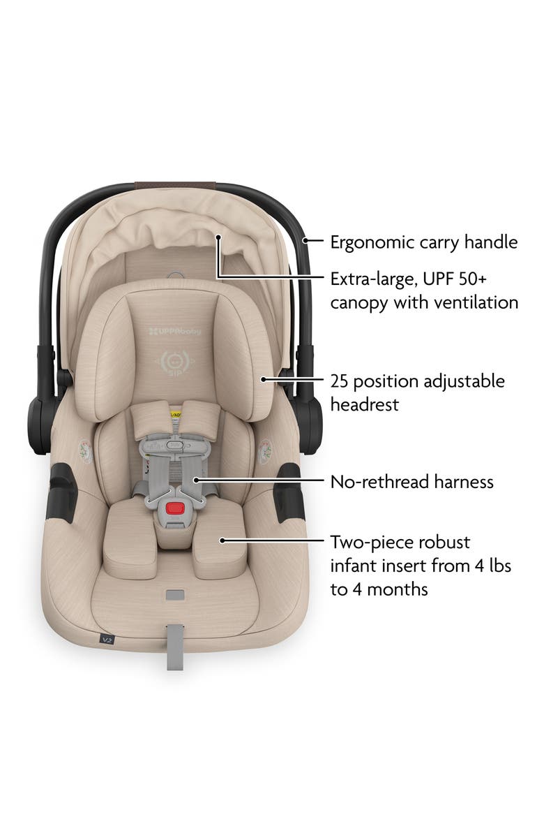 Aria™ V2 Infant Car Seat, Alternate, color, DECLAN - OAT MELANGE