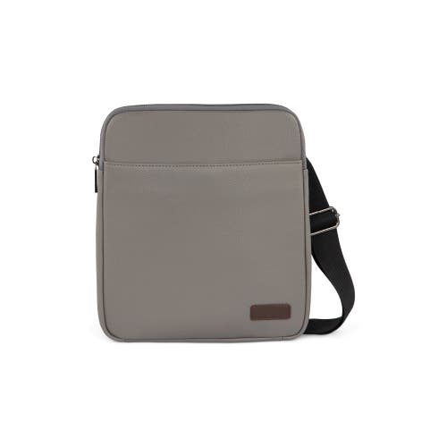 Bugatti Contrast Crossbody In Grey