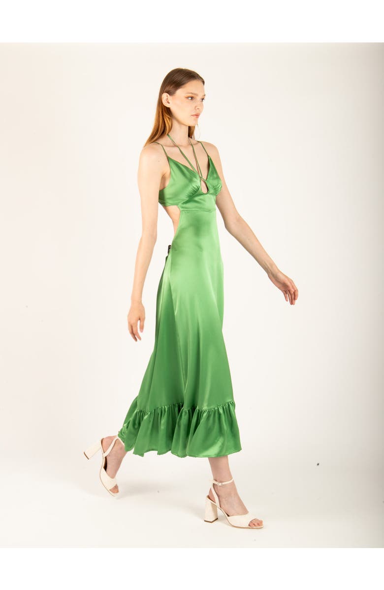 SECRET MISSION Kathleen Dress, Alternate, color, Kelly Green