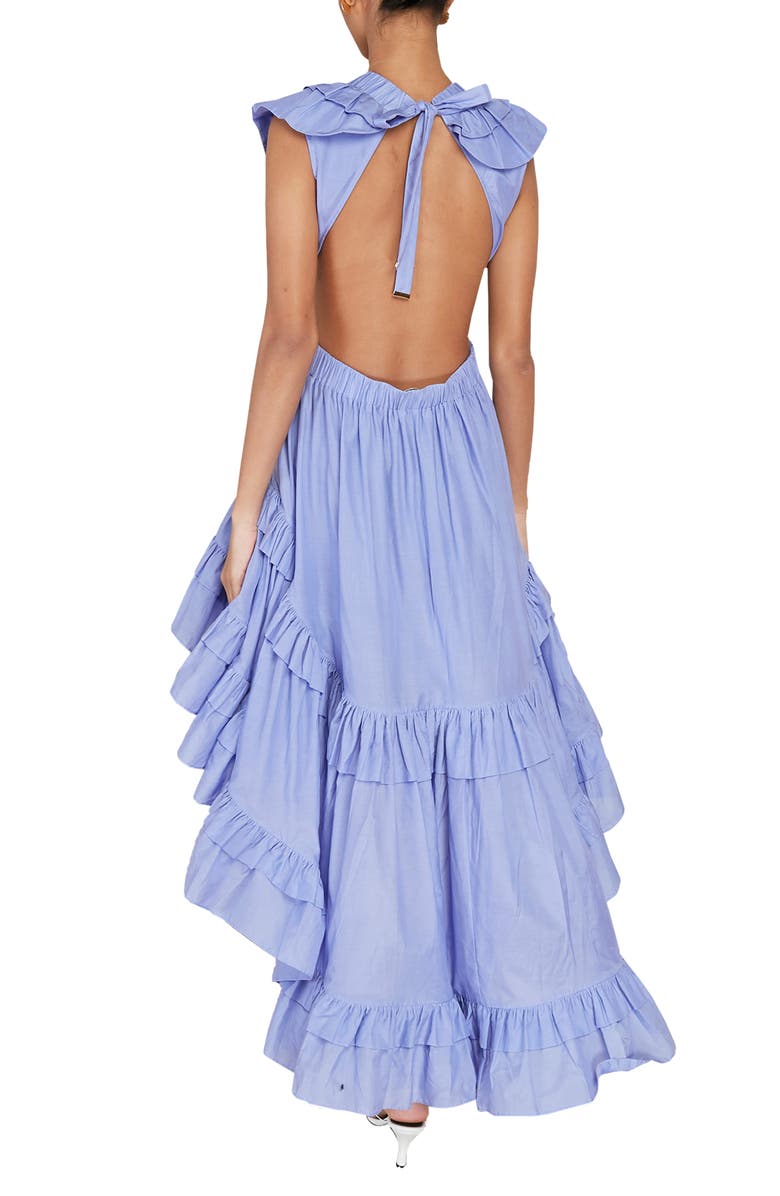 MAGALI PASCAL Botanic Ruffle Dress, Alternate, color, 