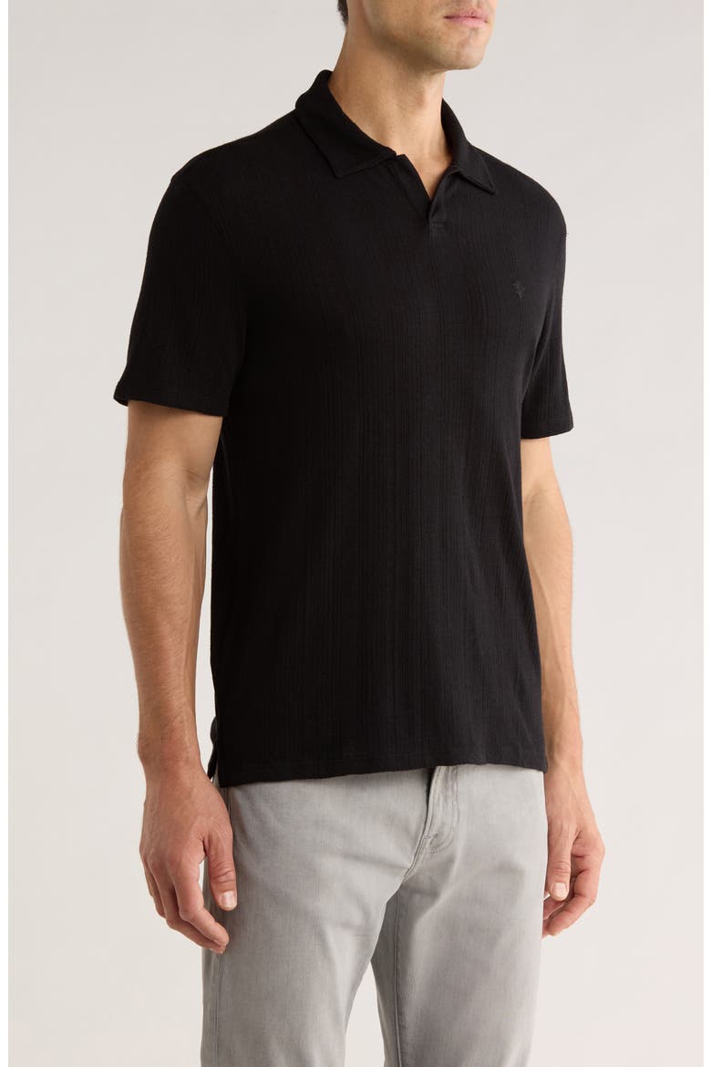 Leonardo Johnny Collar Polo, Alternate, color, BLACK