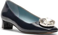 Frances Valentine Mary Embellished Square Toe Pump