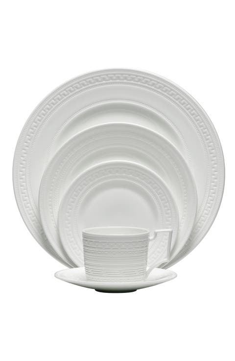 Intaglio 5-Piece Bone China Place Setting