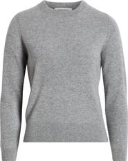 Nordstrom Shrunken Cashmere Crewneck Sweater