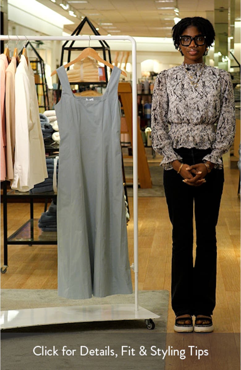 Vista Marina Cotton Maxi Dress, sales video thumbnail