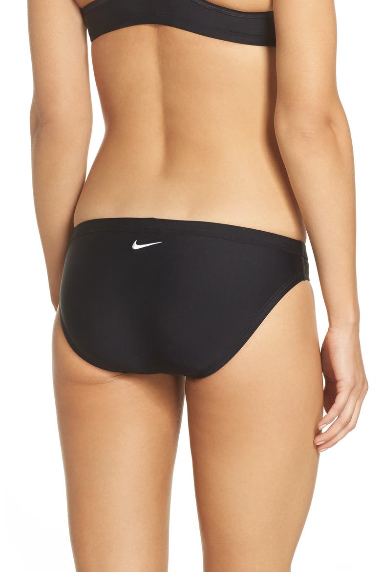 Sport Bikini Bottoms, Alternate, color, BLACK