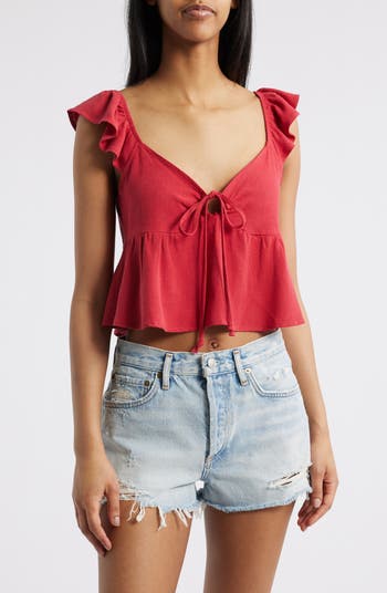 x LA Hearts Babydoll Top