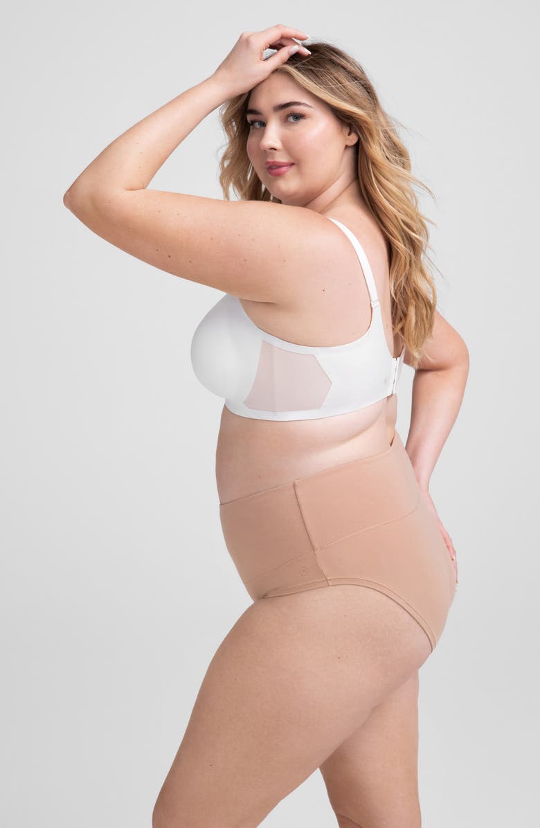 Honeylove CrossOver Wireless Bra, Alternate, color, Astral