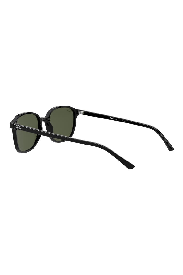 Leonard 55mm Square Sunglasses, Alternate, color, BLACK