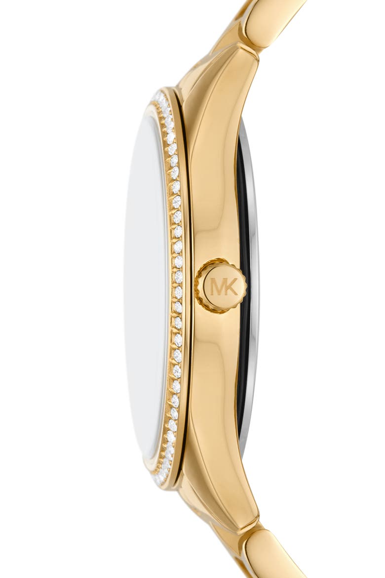 Lauryn Bracelet Watch, 33mm, Alternate, color, GOLD