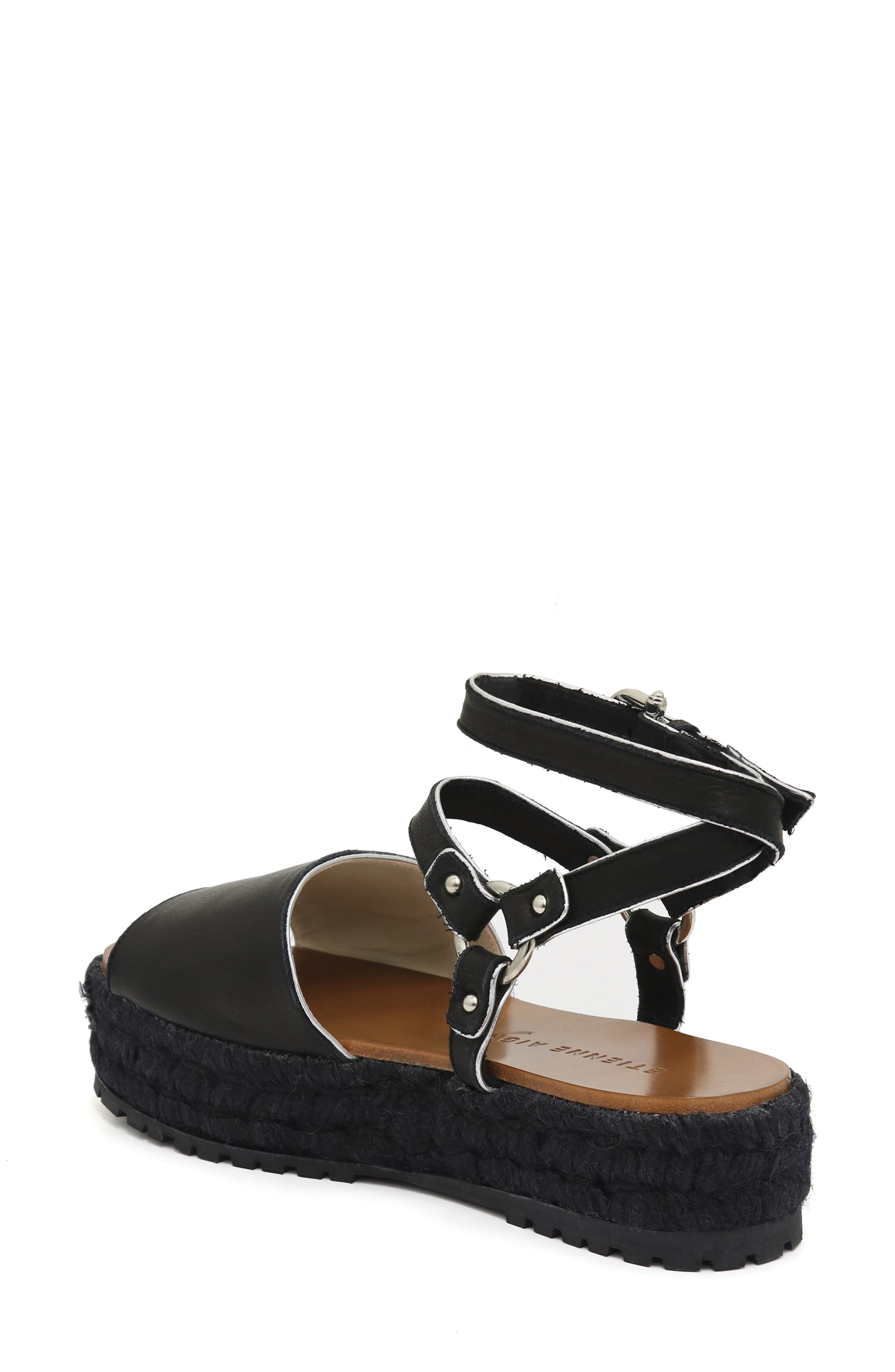 Etienne Aigner Winona Ankle Strap Platform Sandal, Alternate, color, 
