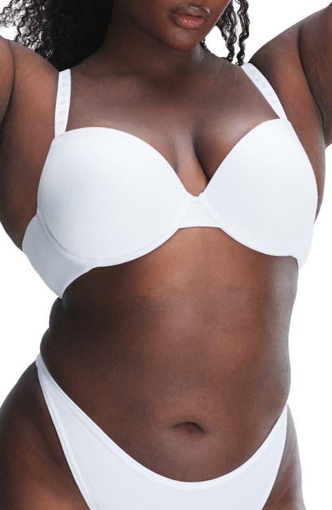 Stretch Cotton Essentials Demi T-Shirt Bra (Plus)