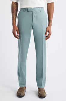 Open Edit Slim Fit Sharkskin Trousers