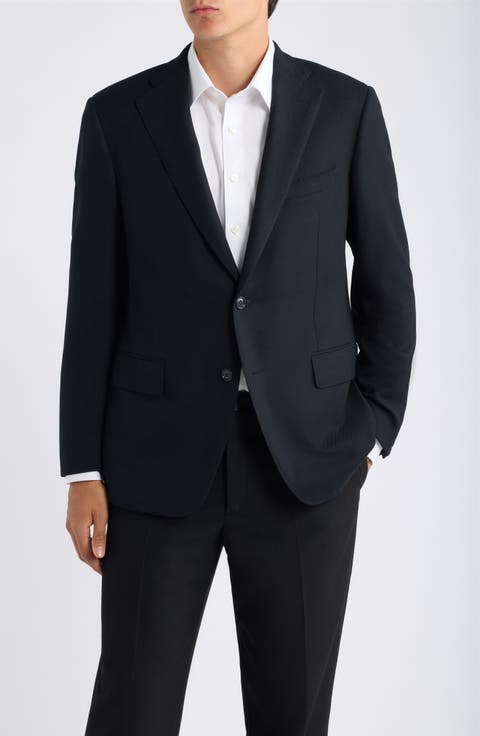 Luxury Performance Stretch Wool Suit Separate Jacket
